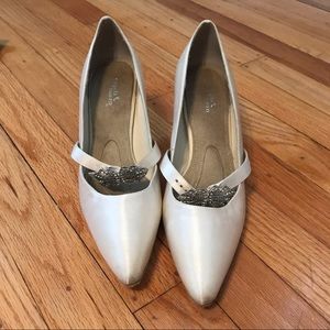 Worn Angela Nuran Bridal Heels